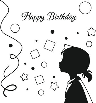 Happy birthday, Happy birthday typography design,