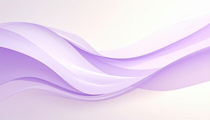Poster - Flowing abstract waves digital design graphic art soft colors minimalist style creative background for websites