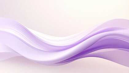 Poster - Dynamic flowing waves of purple fabric design abstract art digital background soft environment aesthetic viewpoint