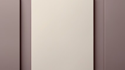 Poster - Modern Geometric Background with Beige and Taupe Tones for Design