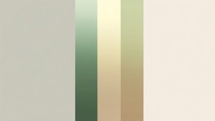 Poster - Abstract Color Palette Design with Vertical Gradient Stripes for Modern Decor