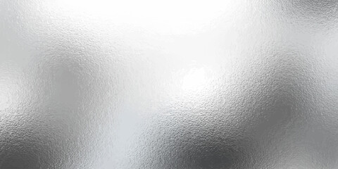 metallic silver foil texture - shiny chrome background with reflective surface. wrinkled aluminum gl