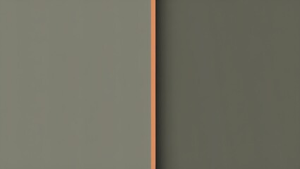 Aufkleber - Abstract Geometric Design with Neutral Tones and a Contrasting Stripe