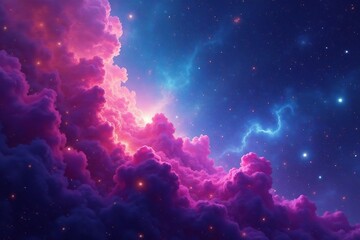 abstract swirling nebula texture seamless background, light, calming