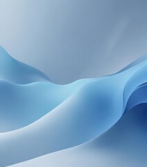 Wall Mural - Gentle blue gradient, flowing abstract design  , desktop, gradient