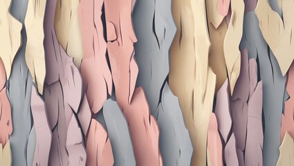 Poster - Abstract Wooden Panel Background with Pastel Colors and Textured Surface