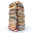 © MD BAYZID HASAN - stack of books isolated