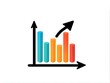 © kiatipol - Colorful Bar Graph with Trend Arrows for Data Visualization Concepts
