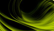 © Connect Images - Abstract flowing green curves create a dynamic and futuristic design. Blender illustration