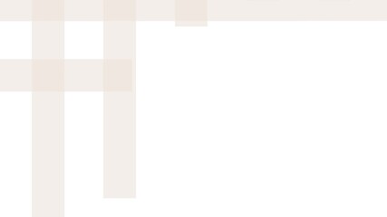 Fototapete - Gingham plaid check animation background, warm neutral beige and white pattern motion graphics