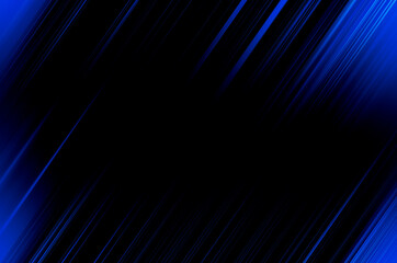 Leinwandbilder - abstract blue and black are light pattern with the gradient is the with floor wall metal texture soft tech diagonal background black dark clean modern.
