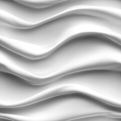 Poster - Minimalist abstract pattern featuring gently curved stripes in white and gray, perfect for modern design applications SEAMLESS PATTERN
