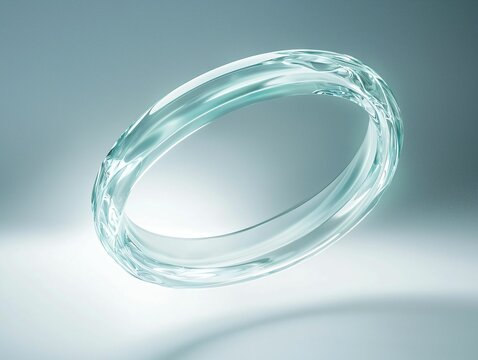 Abstract Glass Ring