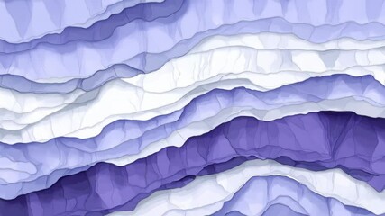 Leinwandbilder - Abstract paper texture in shades of purple and white creates depth and visual interest for design projects