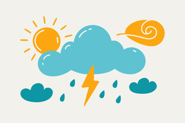 weather icon vector illustration