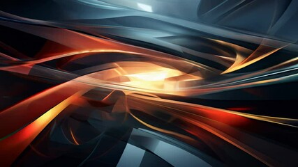 Poster - abstract digital background, light and sparkles, a modern technology concept.