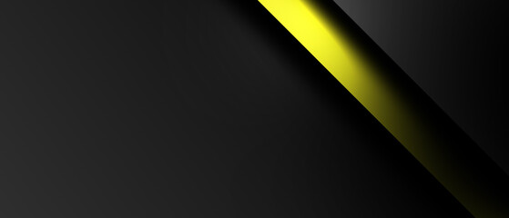 Fototapete - dark yellow abstract background with diagonal shapes