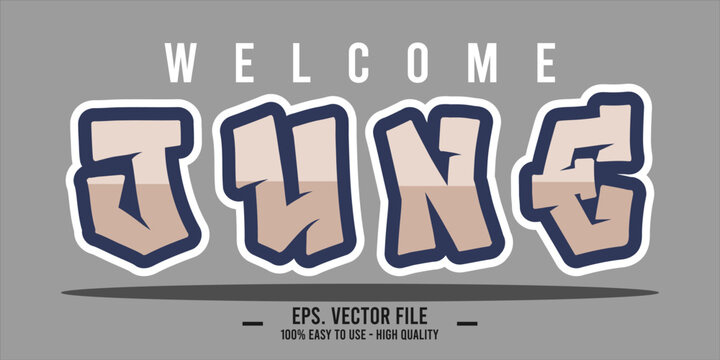 Welcome June. June mount art design vector illustration, lettering text calligraphy.