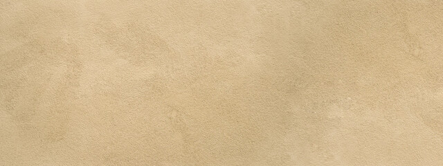Leinwandbilder - beige brown stone concrete wall plaster facade cement tile texture background panorama banner long