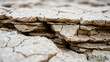 © Nicole - Nature force compressed cracked rock layers structure formation close-up details, in various shapes, colors, thicknesses, at north central coast of Crete, Greece. Nature and Geological science concept