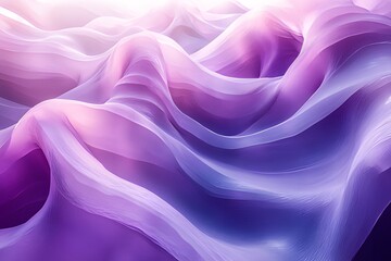 Poster - Abstract Purple and Pink Fabric Drape Background