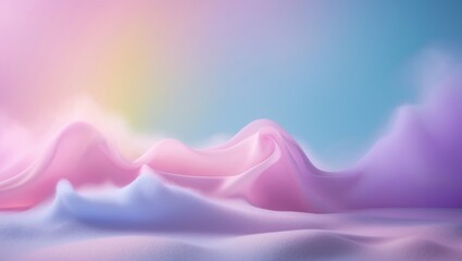 Poster - Rainbow-themed background featuring diverse colors