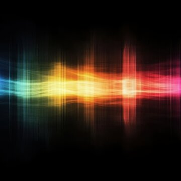ambient shimmer glowing pulse tone background