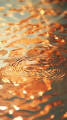 Poster - broken glow shimmer fading ripple background