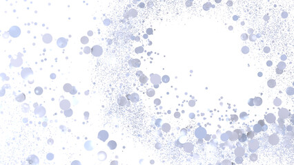 Aufkleber - Abstract background with silver glitter and bokeh effect. Perfect for festive designs.