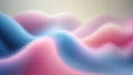 Poster - Abstract design featuring a fuzzy gradient art background