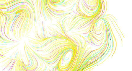 Aufkleber - Colorful abstract background with swirling lines and patterns. Perfect for modern designs.