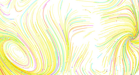 Aufkleber - Colorful abstract background with swirling lines and vibrant colors. Perfect for websites, presentations, and designs.