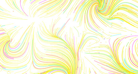 Aufkleber - Colorful abstract background with swirling lines and vibrant colors. Perfect for design projects.