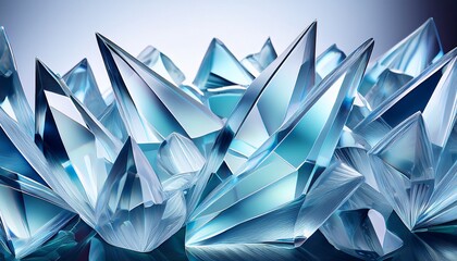 Fototapete - a background of crystal glass