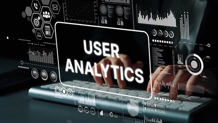 Poster - Exploring User Analytics: Insights and Data Visualization on Digital Devices in Modern Business Environments. Asymptotic smart data analytic.