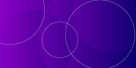 Leinwandbilder - Minimal geometric background. Purple elements with fluid gradient. Dynamic shapes composition. Eps10 vector