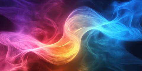 Poster - twisting haze ripple flicker mist background