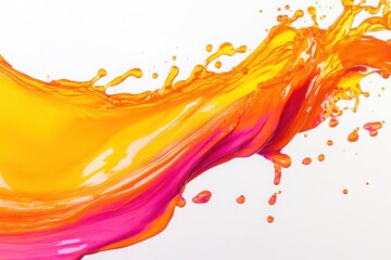 Poster - twisting splash twist, vibrant motion, background