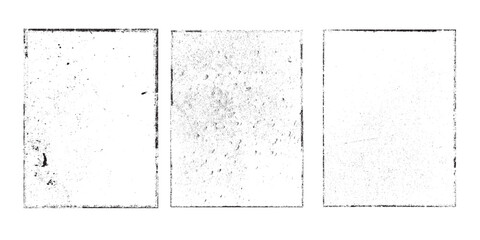 Aufkleber - Grunge Urban Backgrounds set.Texture Vector.Dust Overlay Distress Grain ,Simply Place illustration over any Object to Create grungy Effect .abstract,splattered , dirty, texture for your design
