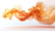 © SamsuAI - Billowing cloud of golden-yellow smoke forming a spiral