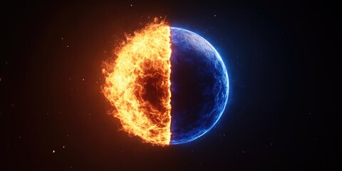 Wall Mural - Planetary Convergence