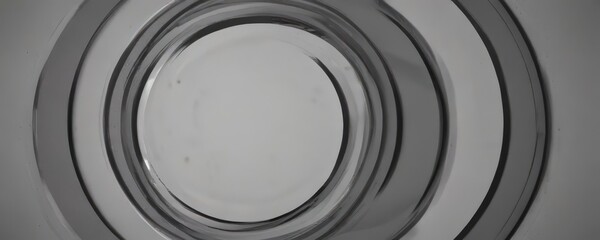Fototapete - Overlapping circles create subtle, sophisticated texture , shape pattern, clean, graphic