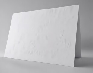 Fototapete - Luminous white paper, subtly glossy, ideal backdrop ,  craft,  mock up