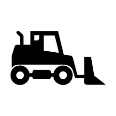 Poster - Find construction equipment bulldozer vector image heavy machinery icon for graphic design needs