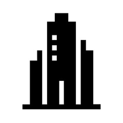 Poster - Cityscape silhouette vector illustration for urban design and architecture projects download now