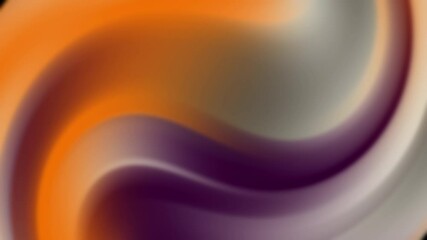 Wall Mural - Abstract illustration of a hazy background of wavy pattern moving in seamless looping motion