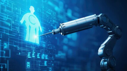 Poster - Robotic Arm Interacting with Digital Interface for Advanced Technology and Innovation in Automation Fields