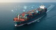 © aritha - Cargo ship with AI technology