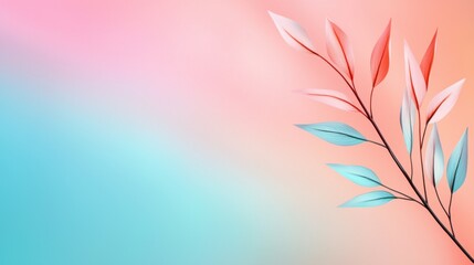 Poster - Soft Focus Floral Wallpaper with Blurred Pastel Shades for a Serene and Calming Atmosphere
