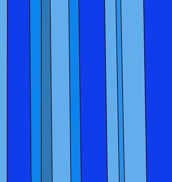 Background with vertical blue lines. Unique and simple background. Digital art